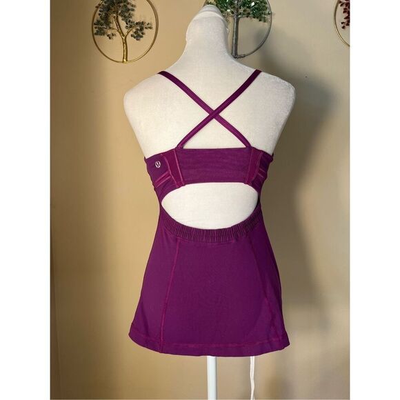 Lululemon Potion Purple Mynah Tank Top Size 4 - Picture 2 of 7
